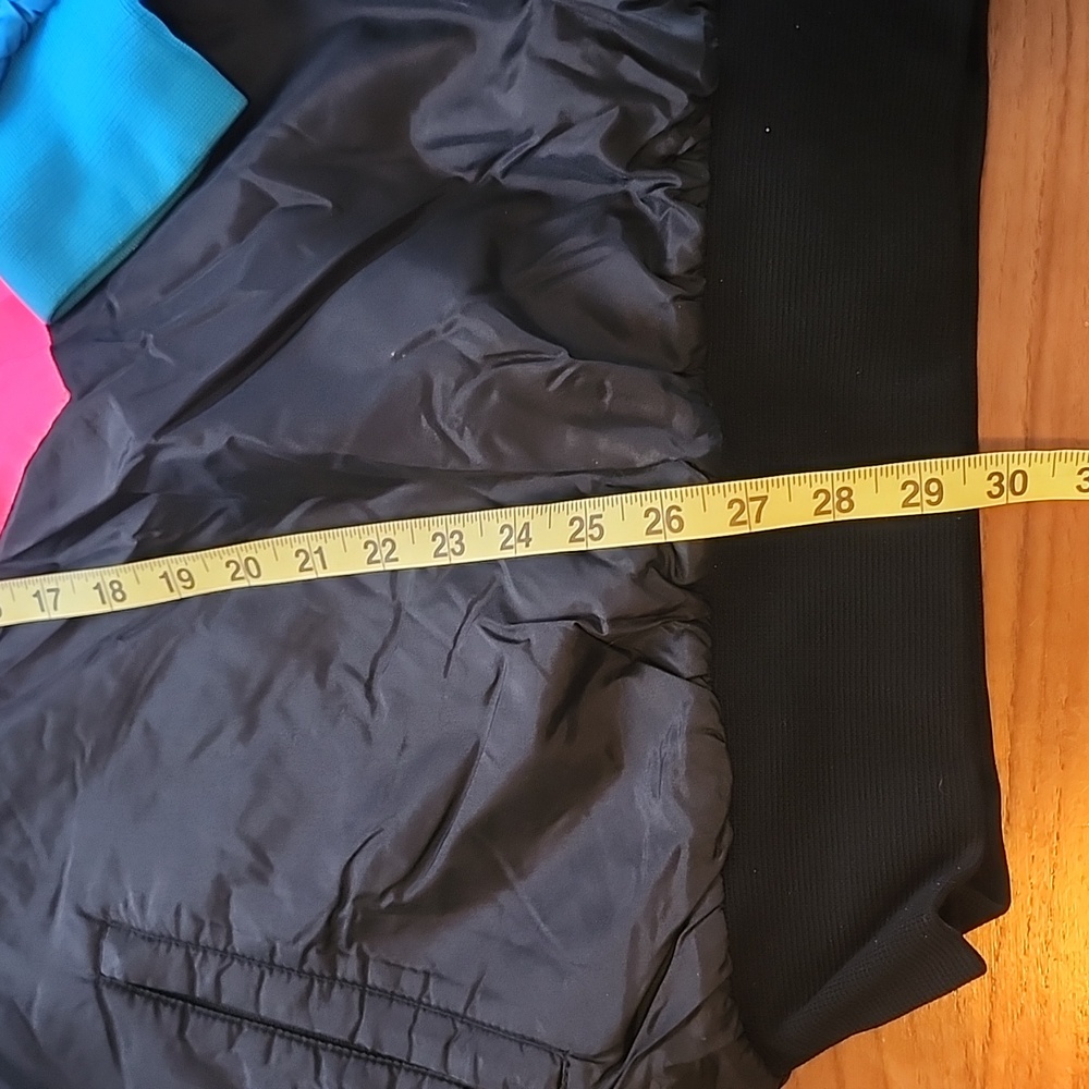 DiTrani Designs Vintage 80s Black Blue Pink Jacket Sz 40 - Picture 8 of 11